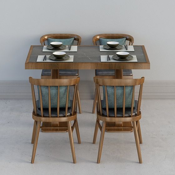 Urban Dining Table 3D model