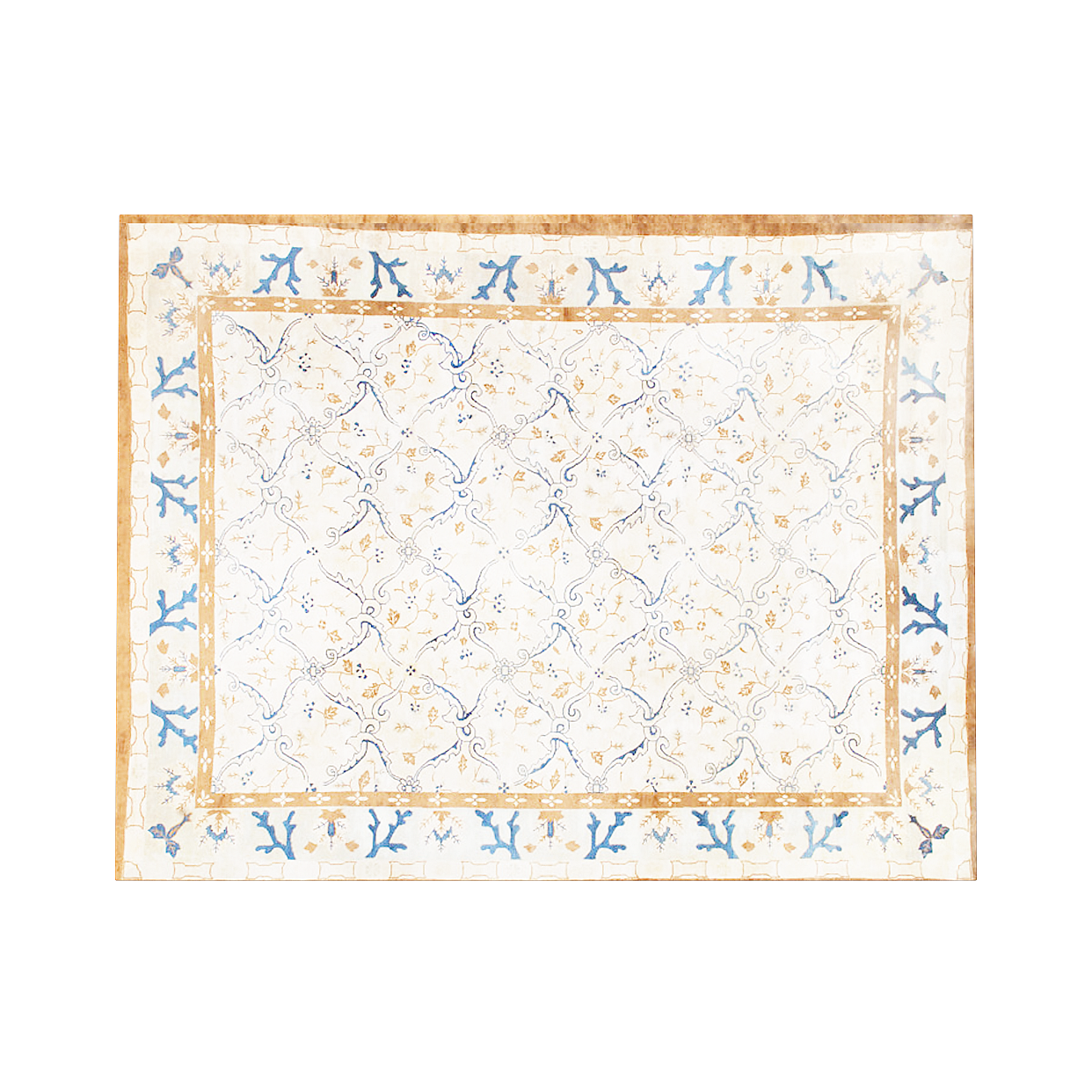 Avant garde Gray Rug 3D Model – Contemporary Fabric Design