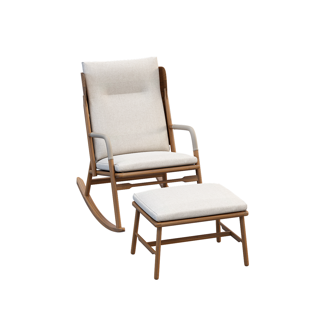 Modern New Chinese Style Lounge Chair 236170