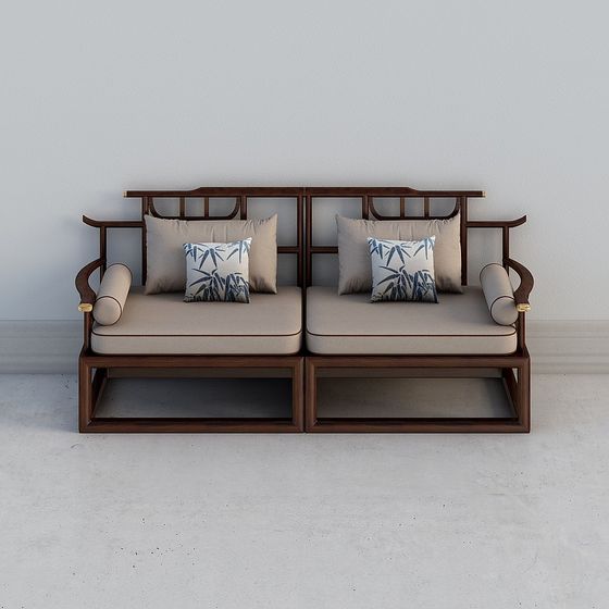 Canapé trois places de bonne vue HFJ 33N9008