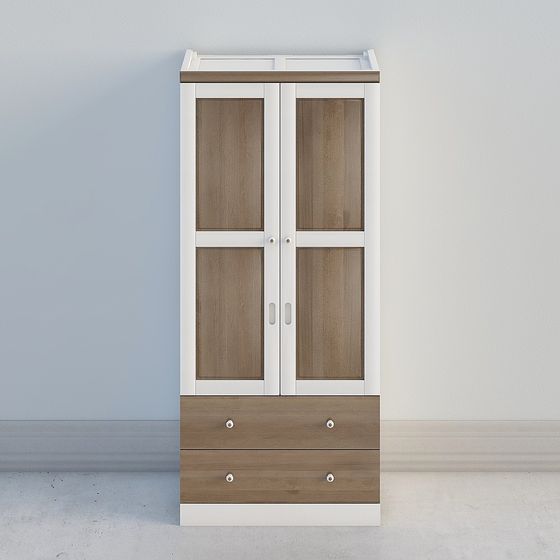 Urban Alley Storage Cabinet 3D model
