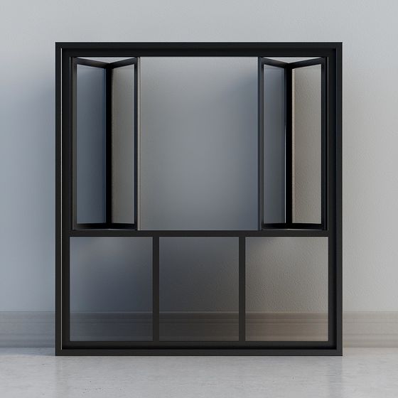 Urban Window 3D model – Contemporary Design