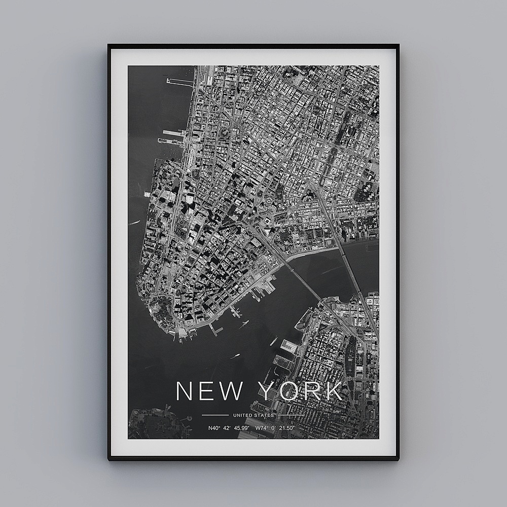 New York City Skyline 3D model