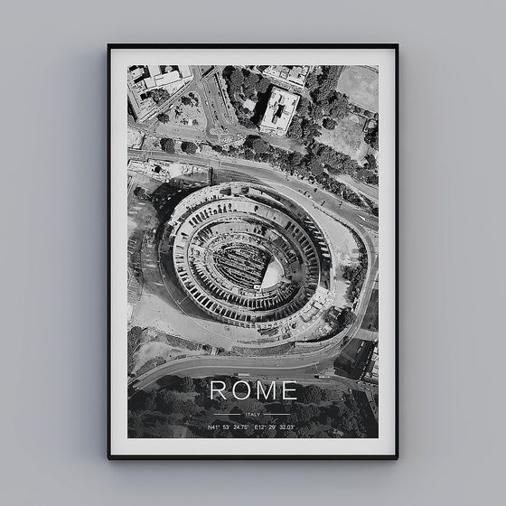 Realistic 3D Model of the Colosseum for Creative Use