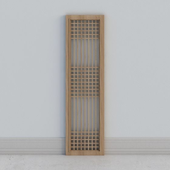 Low-Poly Grid Partition 3D model