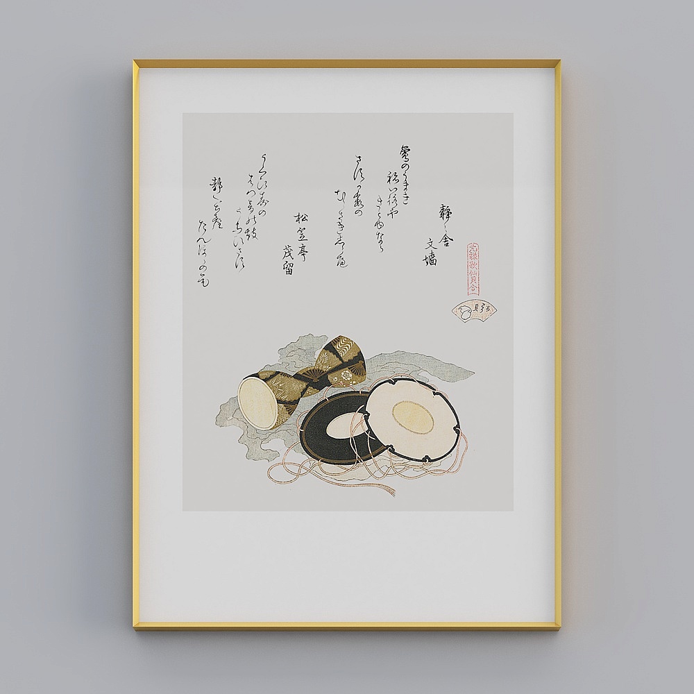 Japanese decoration painting Japanese restaurant murals living room crystal porcelain painting modern house japanese shop hanging painting bvrgz-jc-1