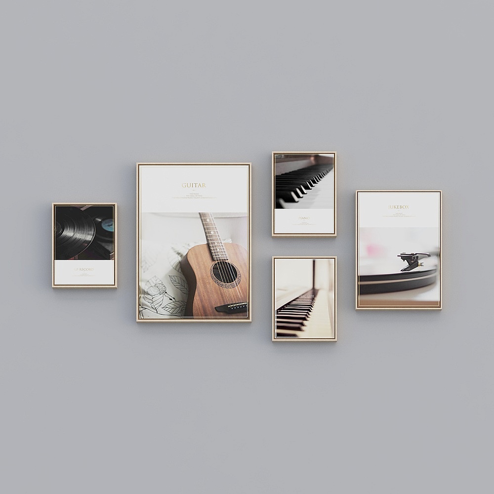 xj003-abcde 주문정 장식적인 회화를 동맹-스트레치 직물화-간단한 ps 외부 상자