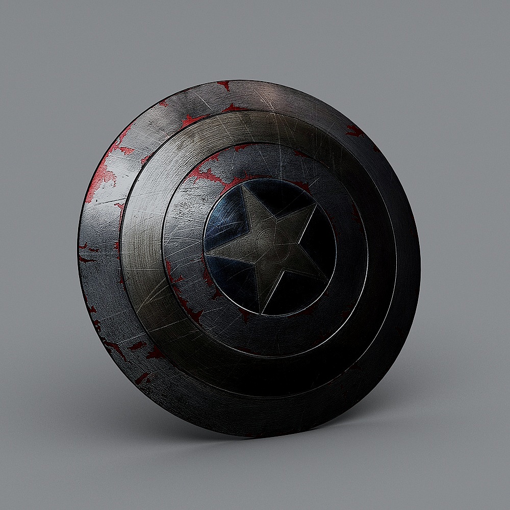 Iron Man Shield 3D Model