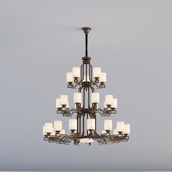 オトラン 中国芸術ランプ OTL-バンブー ピン アン-15-10-5