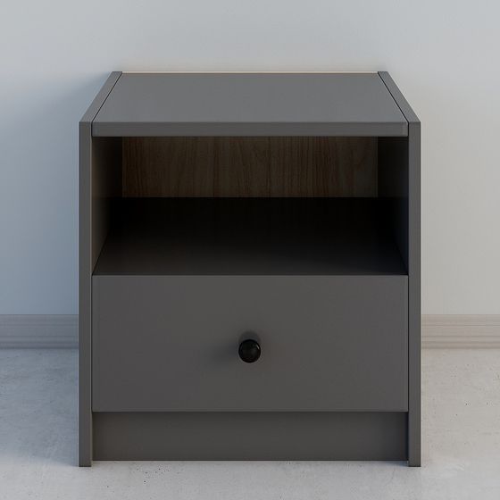 Modern Minimalist Nightstand 3D model