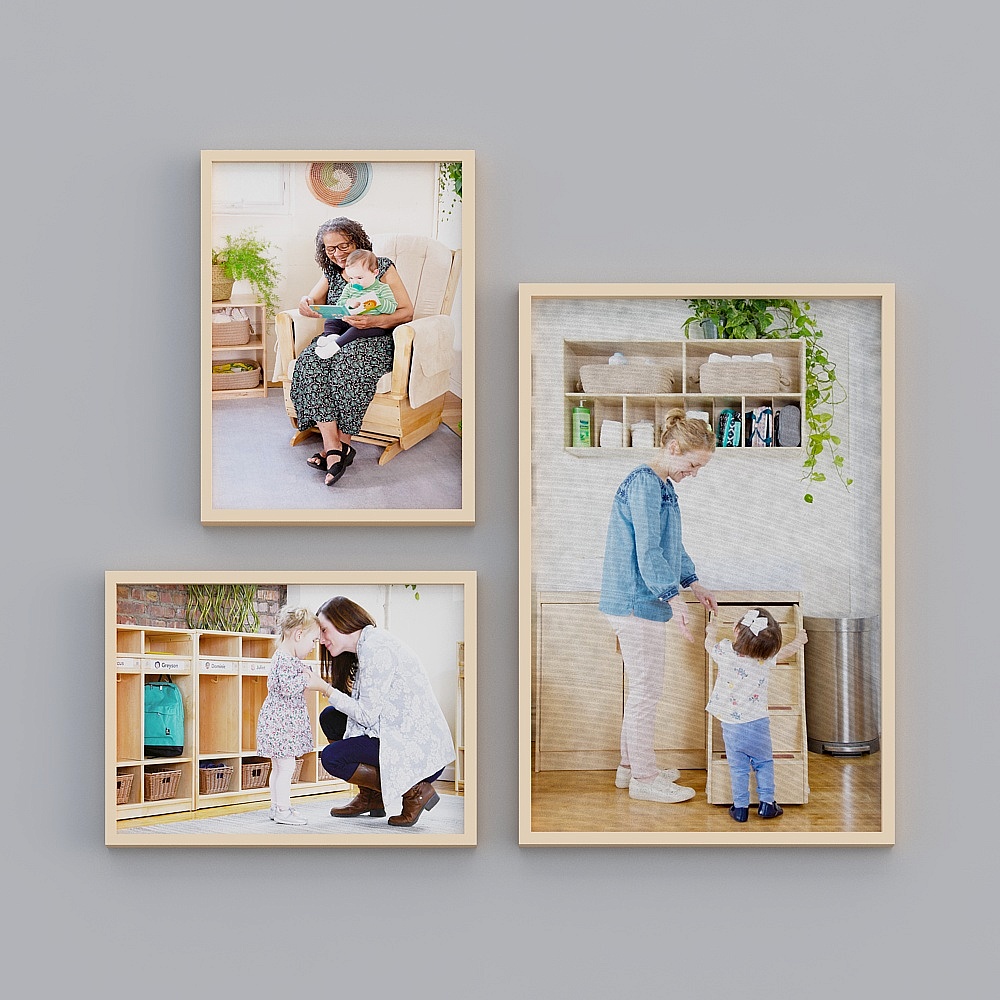 Warm Family Interaction 3D Model