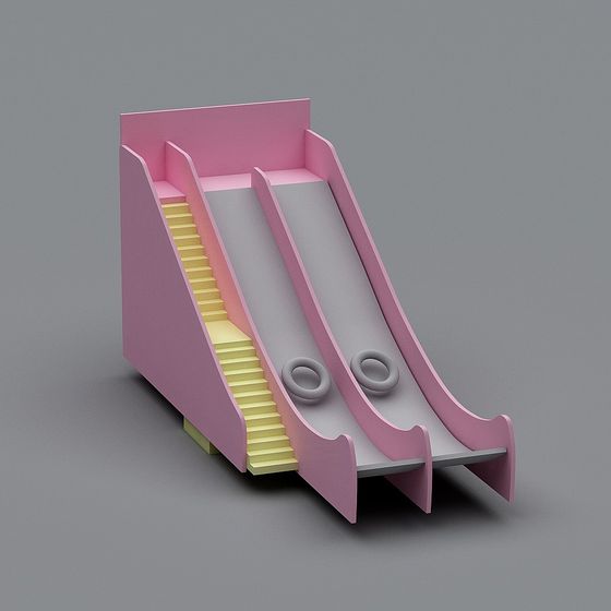 Unique Colorful Geometric 3D Model