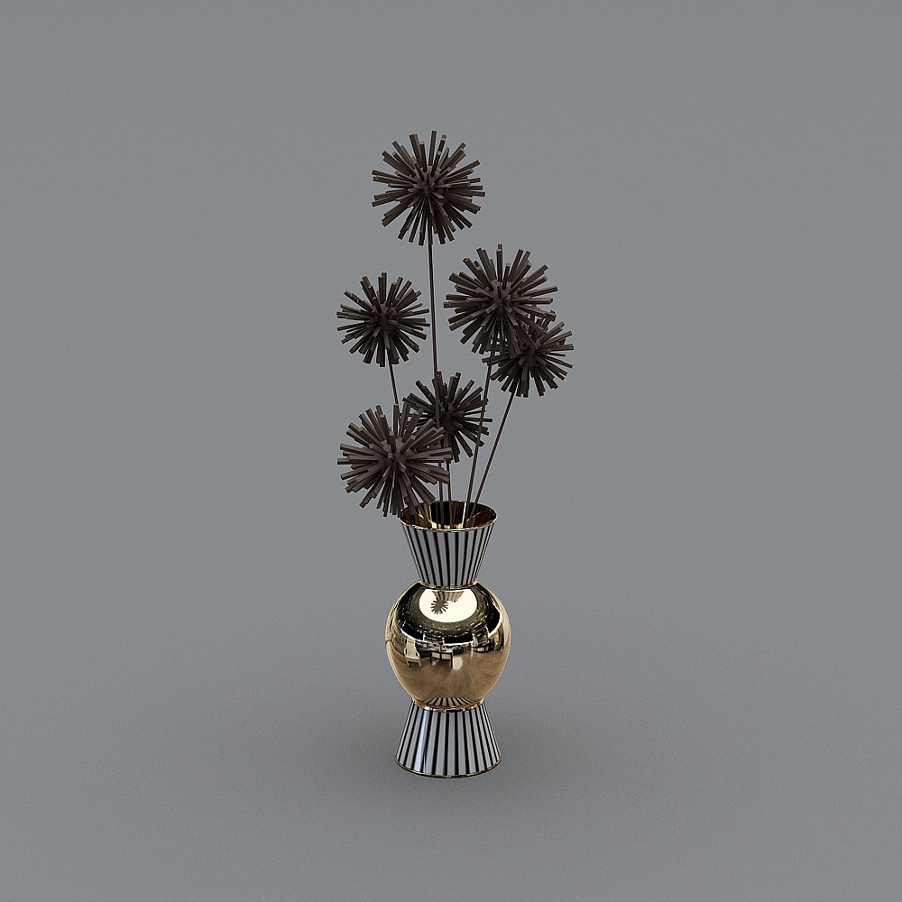 Vaso floreale in ceramica