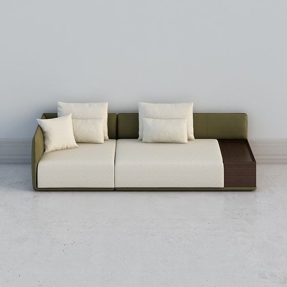Urban Comfort Sofa 3D model