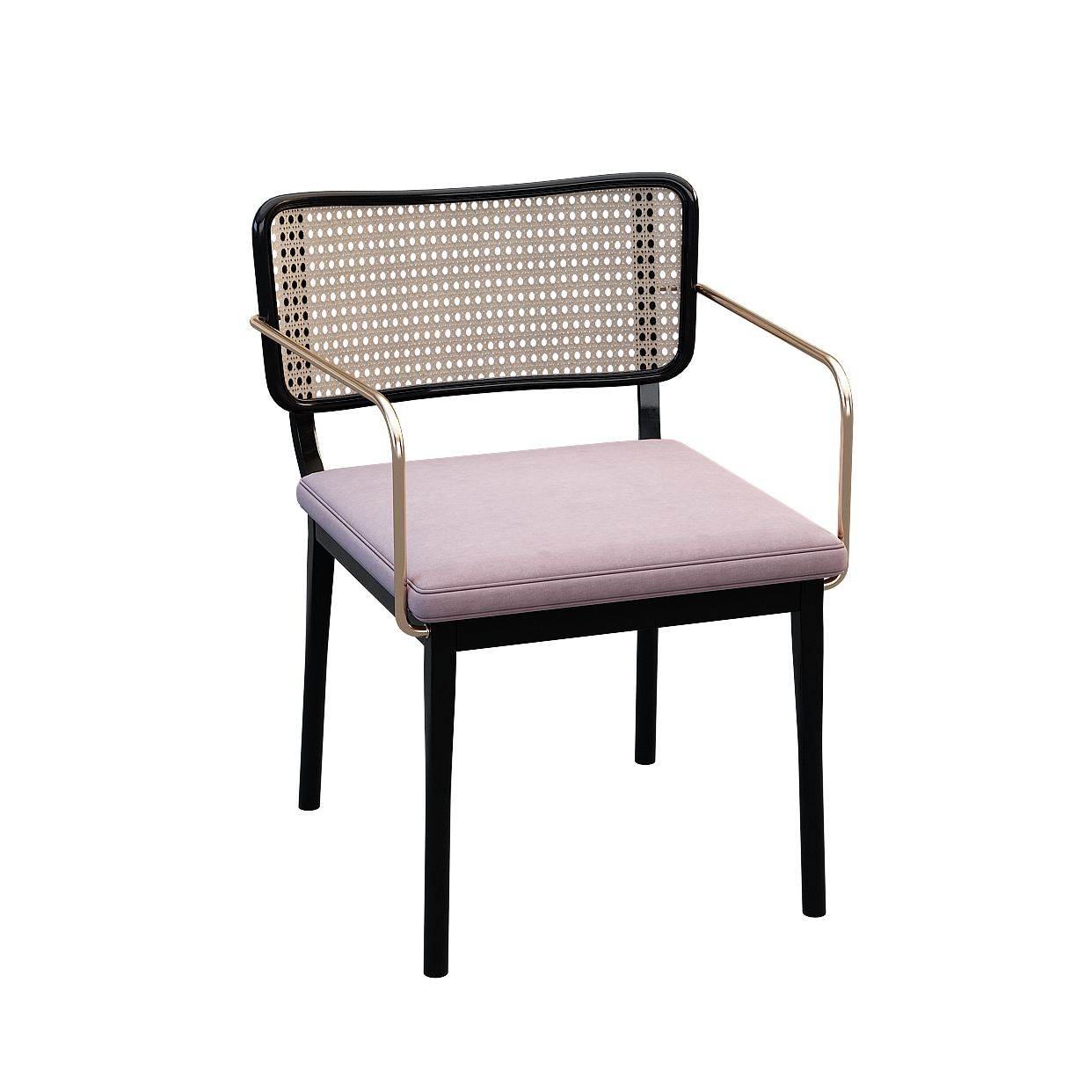 Elegant Low-Poly Chair 3D Model – Minimalist Design