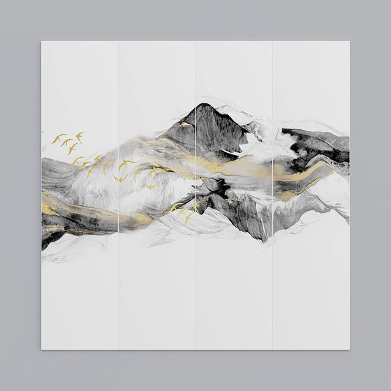 Mountain Serenity 3D model