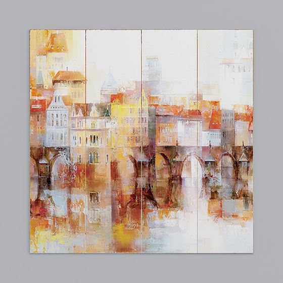 Urban Impression 3D model - Vibrant Low-Poly Art