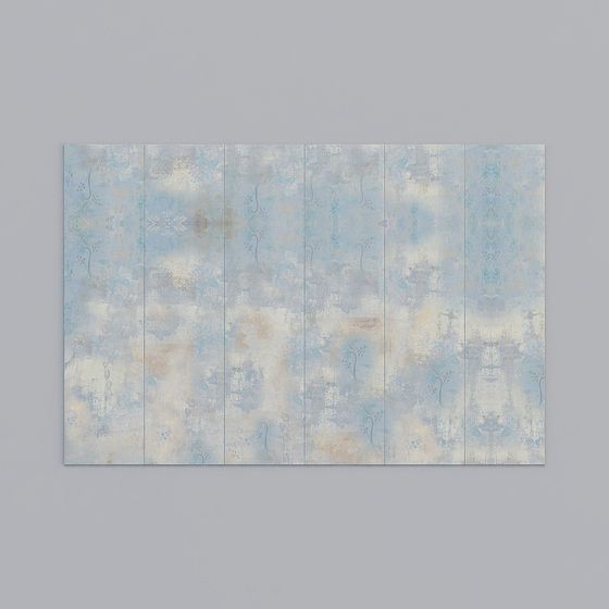 Water Rhythm Screen 3D Model