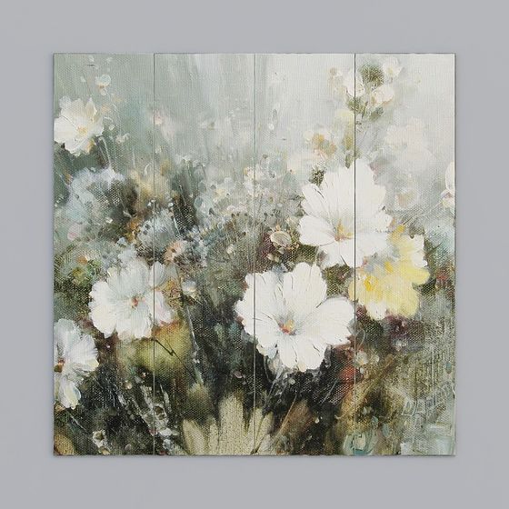 Dreamy Flower Field 3D model for Creative Projects