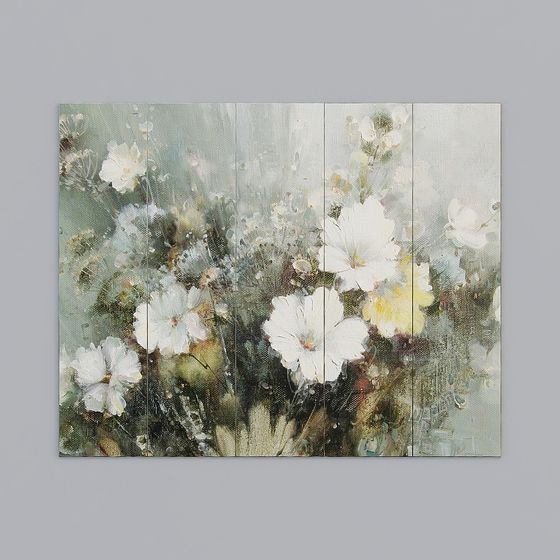 Dreamy Flower Field Low-Poly 3D model