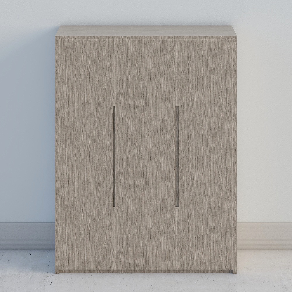 Modern Minimalist Wardrobe 3D model