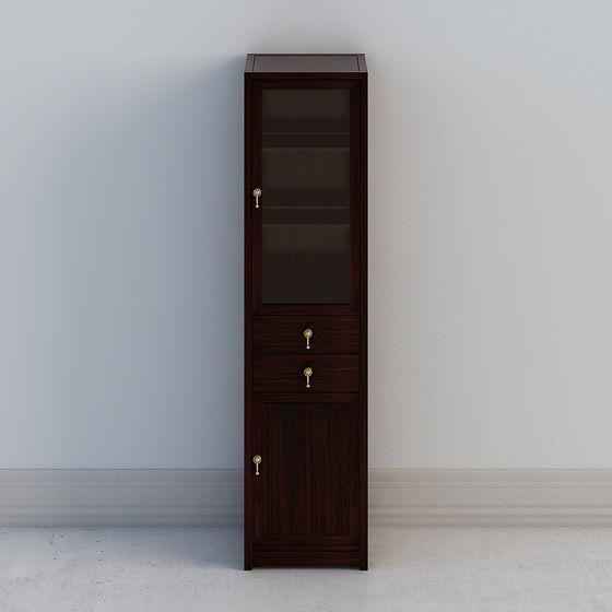 Vintage Storage Cabinet 3D model