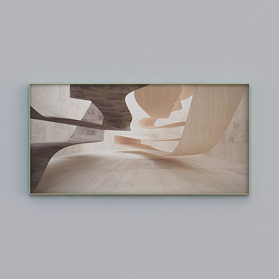 Abstract Geometry 3D model