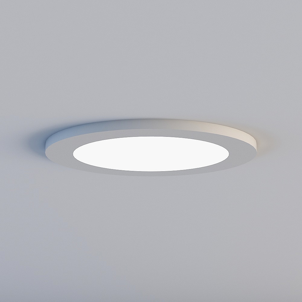Built-in downlight-102-surface light-silver