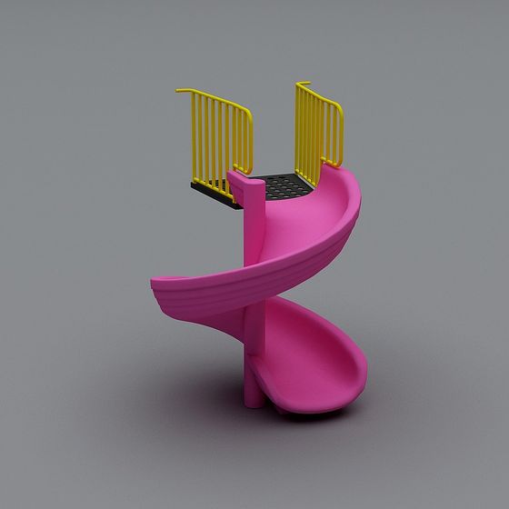 Playful 3D Slide Model for Kids