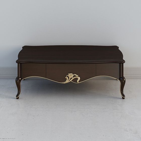 Vintage Storage Chest 3D model