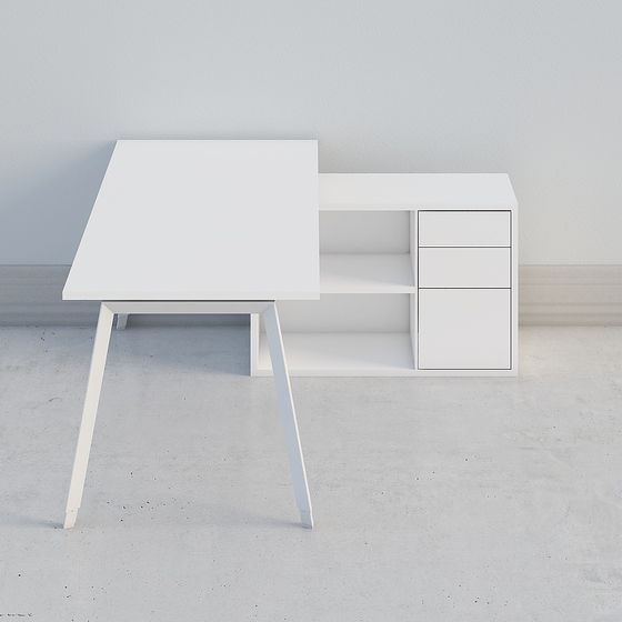 Urban Workspace Desk 3D model