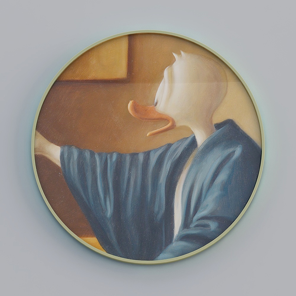 Painting Alliance - Modern Art - Single Circle - Decorative Painting - SHLM190038