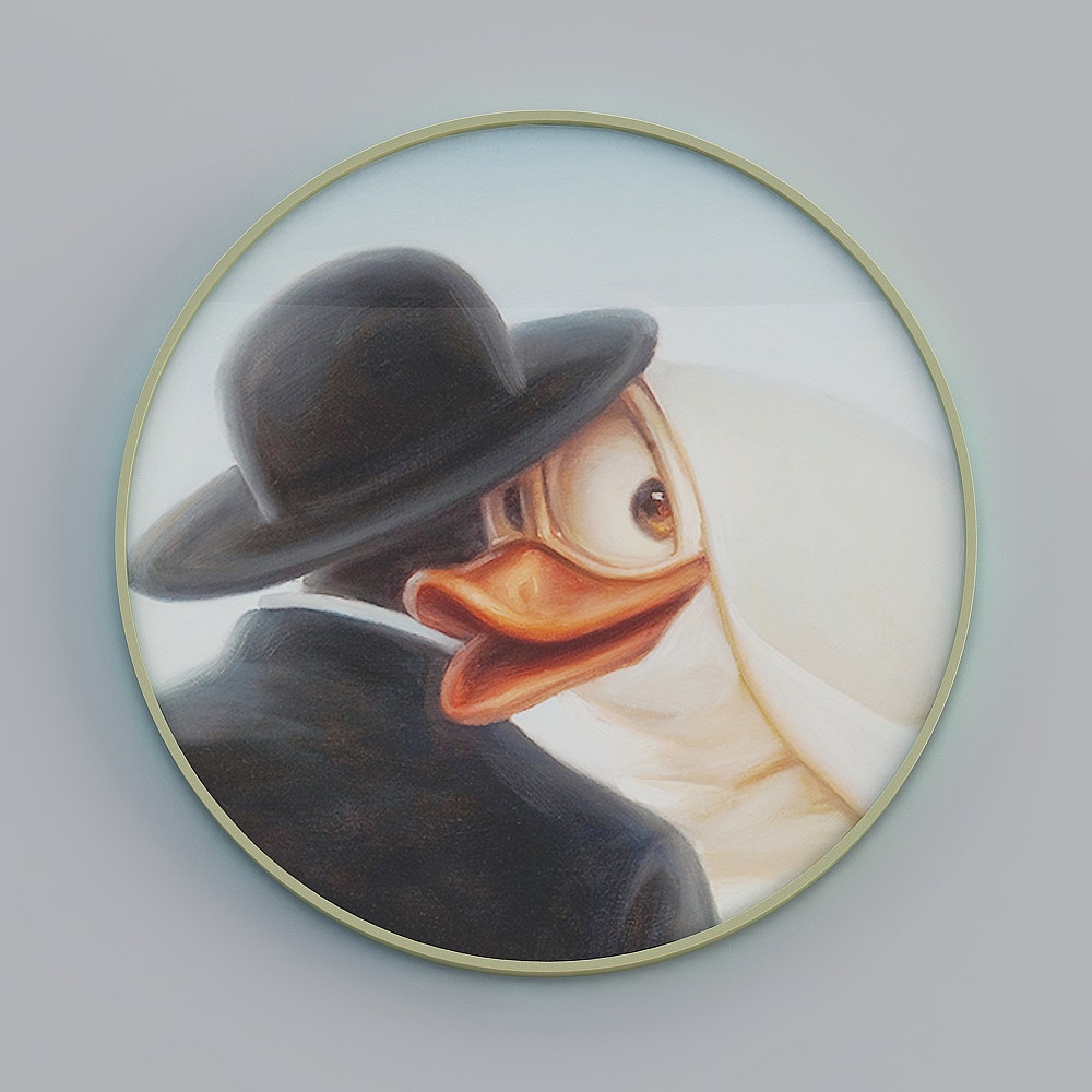 Painting Alliance - Modern Art - Single Circle - Decorative Painting - SHLM190038