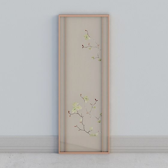 Cherry Blossom Panel 3D model