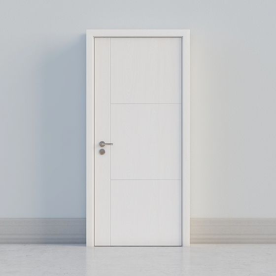 Minimalist Door 3D model