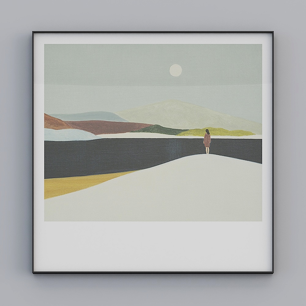 Painting Alliance - Modern Art - Single Square - Decorative Painting - SHLM190071