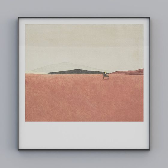 Desert Spirit Low-Poly 3D Model