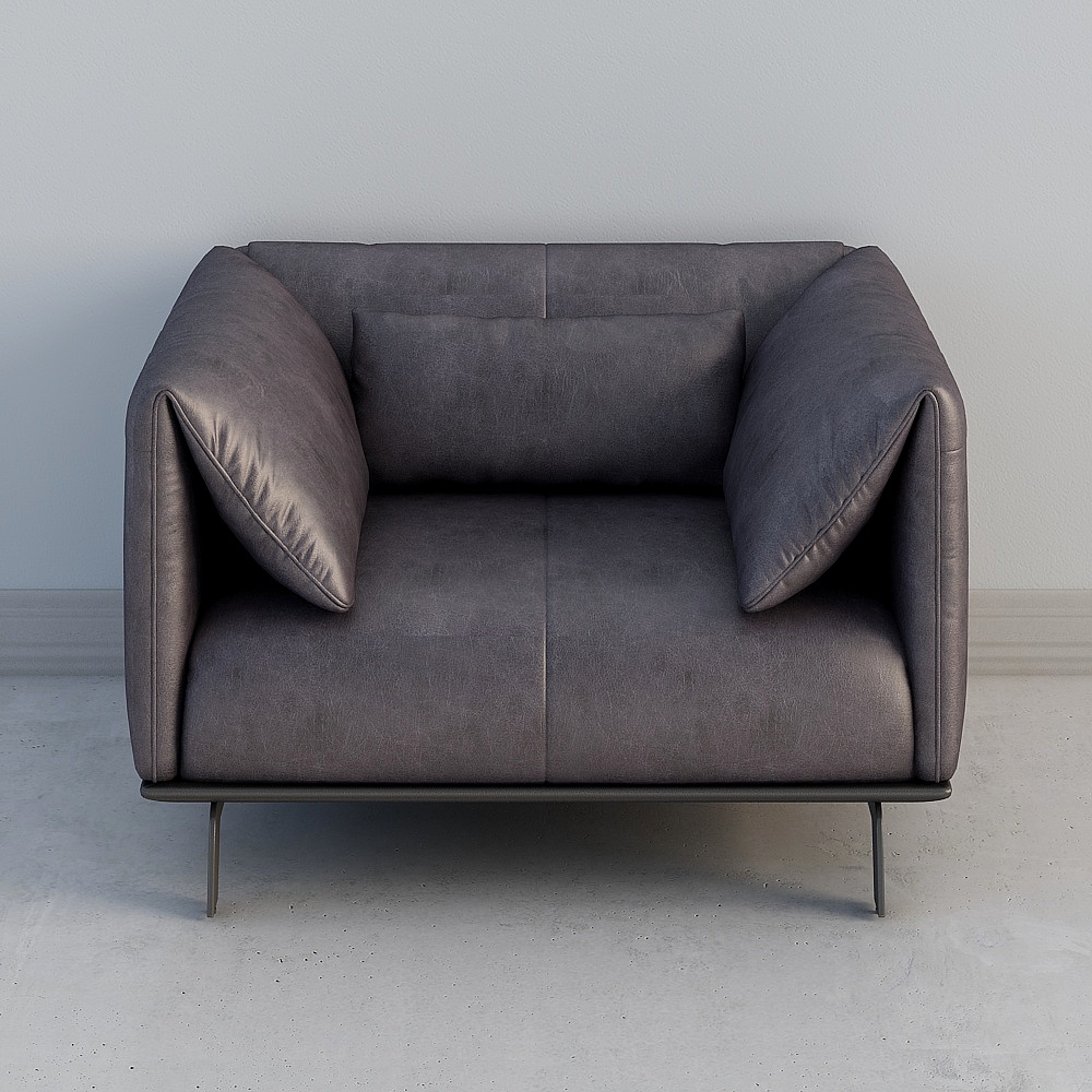 Jane O home - JO-1031 s technology cloth sofa single seat-2