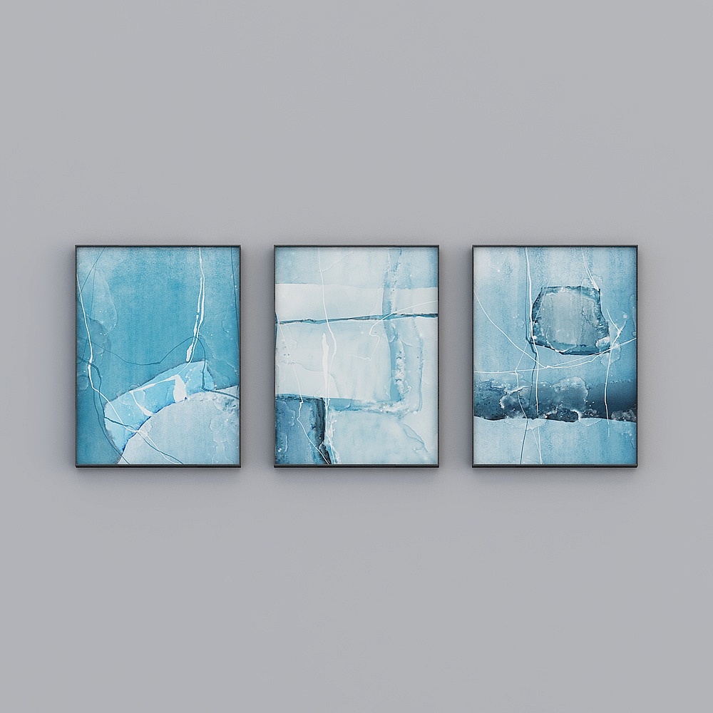 Decorative Alliance - Modern Light Luxury Premium Sense - Collage - Decorative Painting - SHLM190054