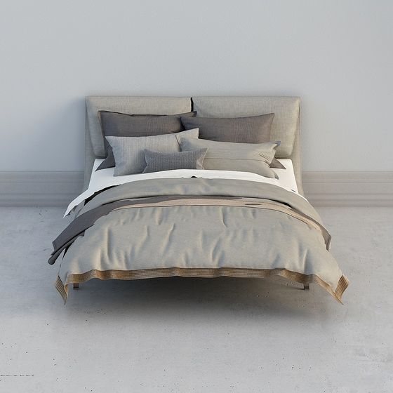 Đơn giản hiện đại - Giường một tầng