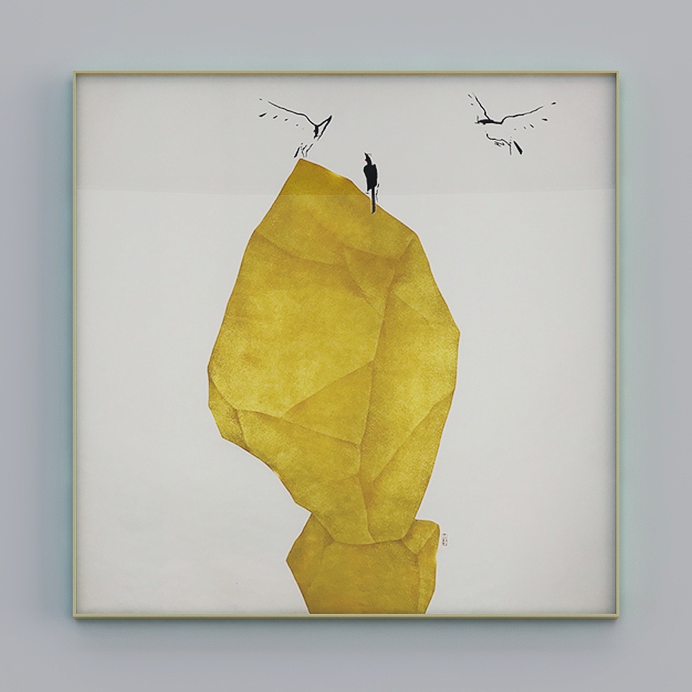 Painting Alliance - Chinese Light Luxury - Single Square - Decorative Painting - SHLM190077