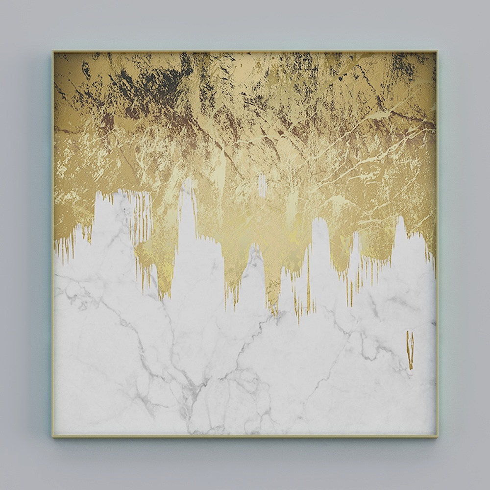 Decorative Alliance - Chinese Light Luxury - Single Square - Decorative Painting - SHLM190084