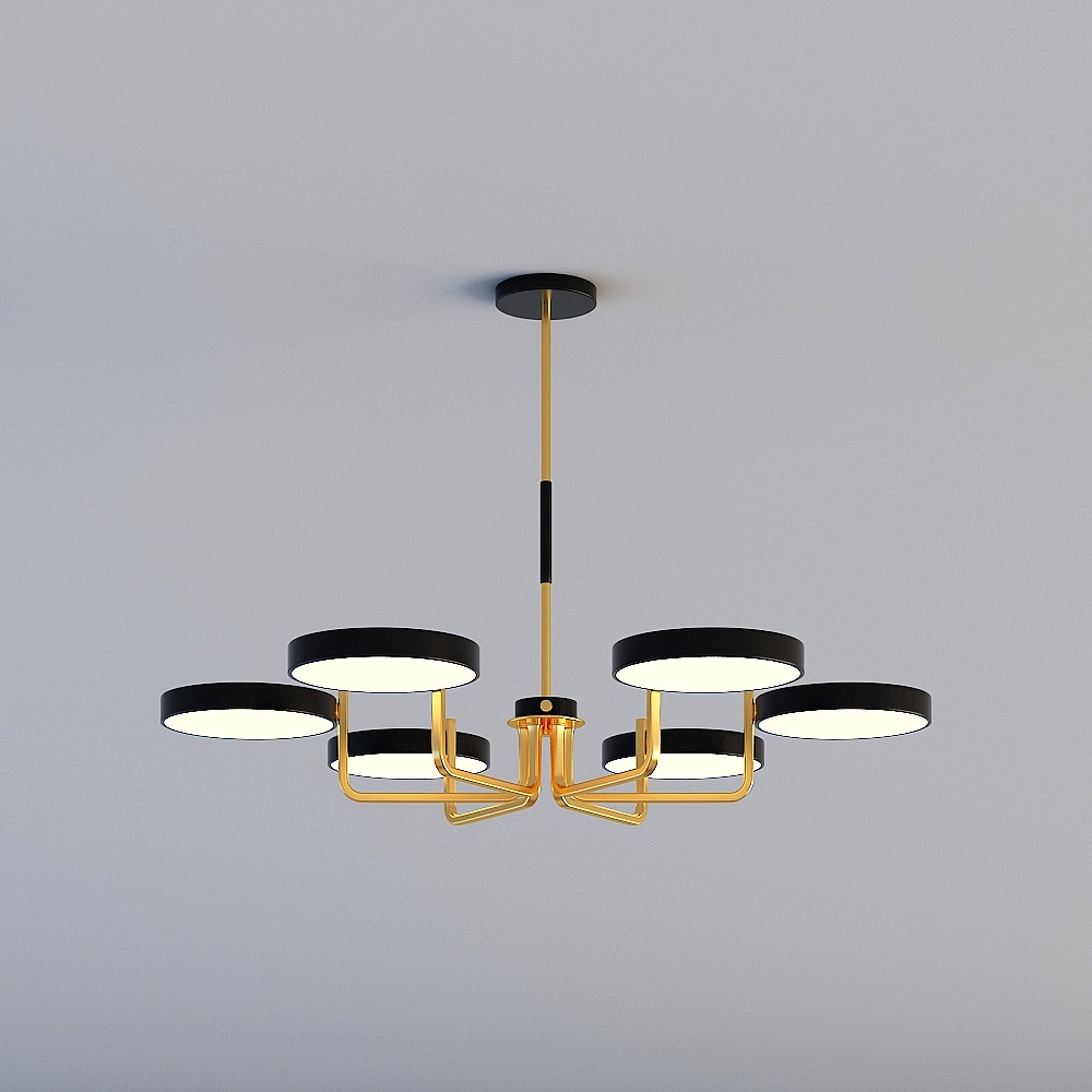 Nordic master bedroom chandelier 1213