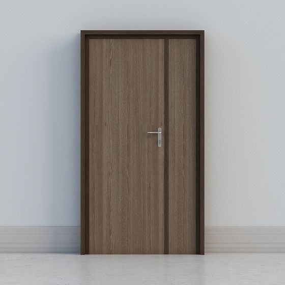 City Door 3D model in Modern Minimalist Style