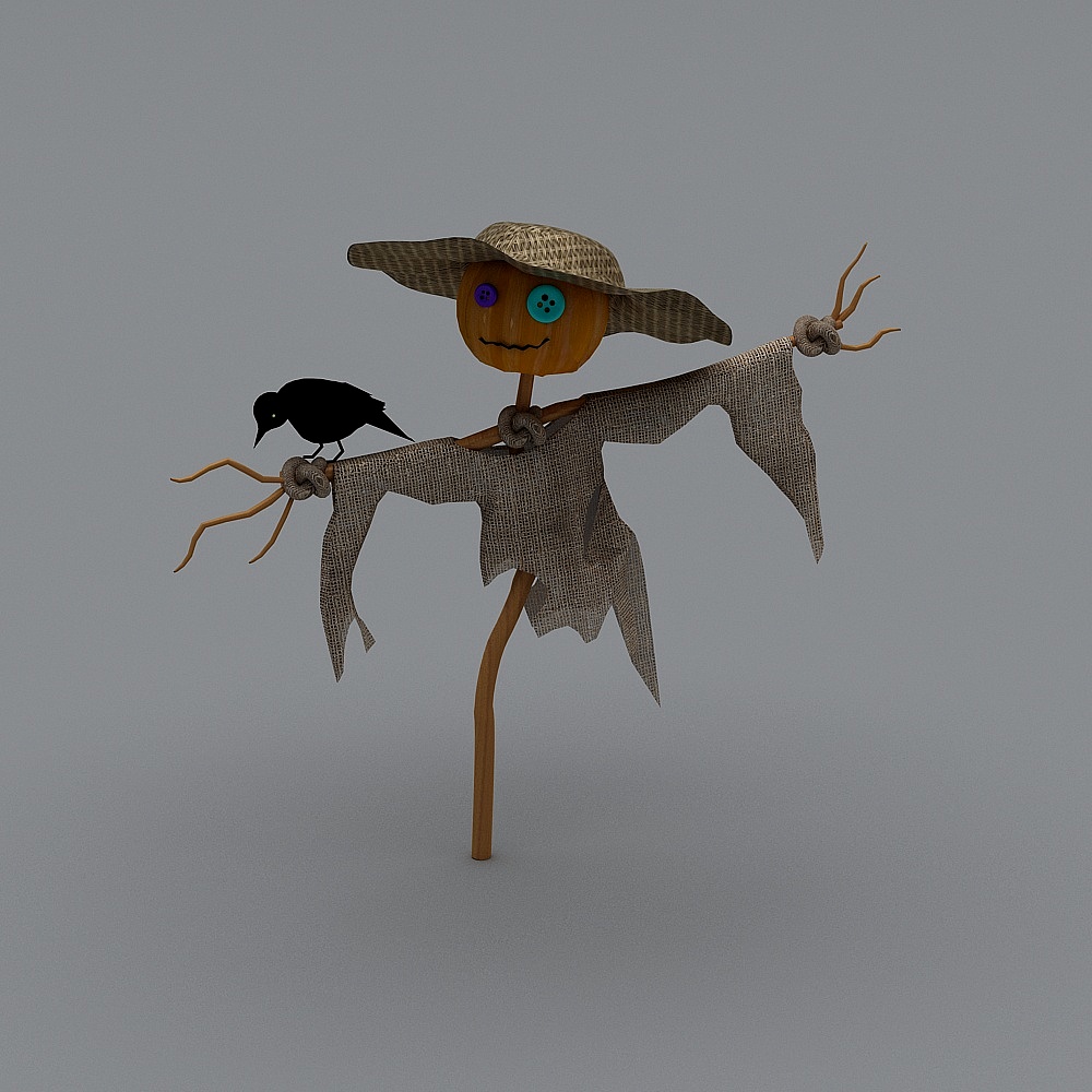 Halloween - Decorative 3D Model ID-1019349-17