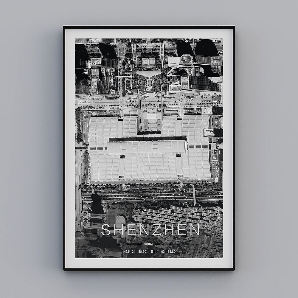 Shenzhen 3D Model for Urban Aesthetics