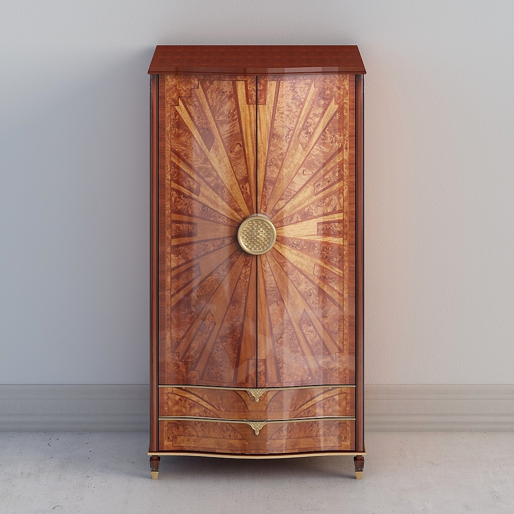 01 Two-door wardrobe