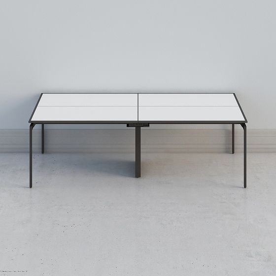 Folding Desk 3D Model for Modern Aesthetics