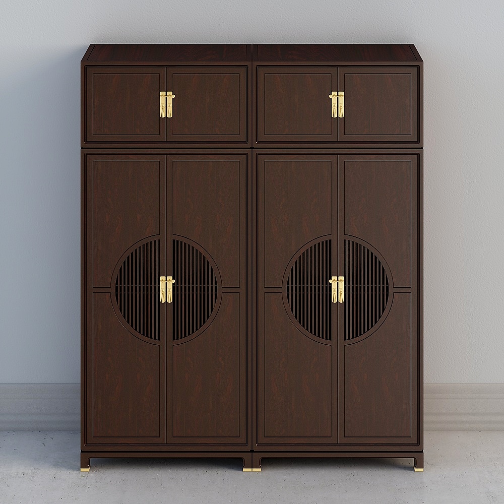 Art Deco Cabinet 3D model