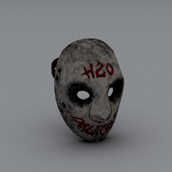 H2O Delirious Mask 3D model